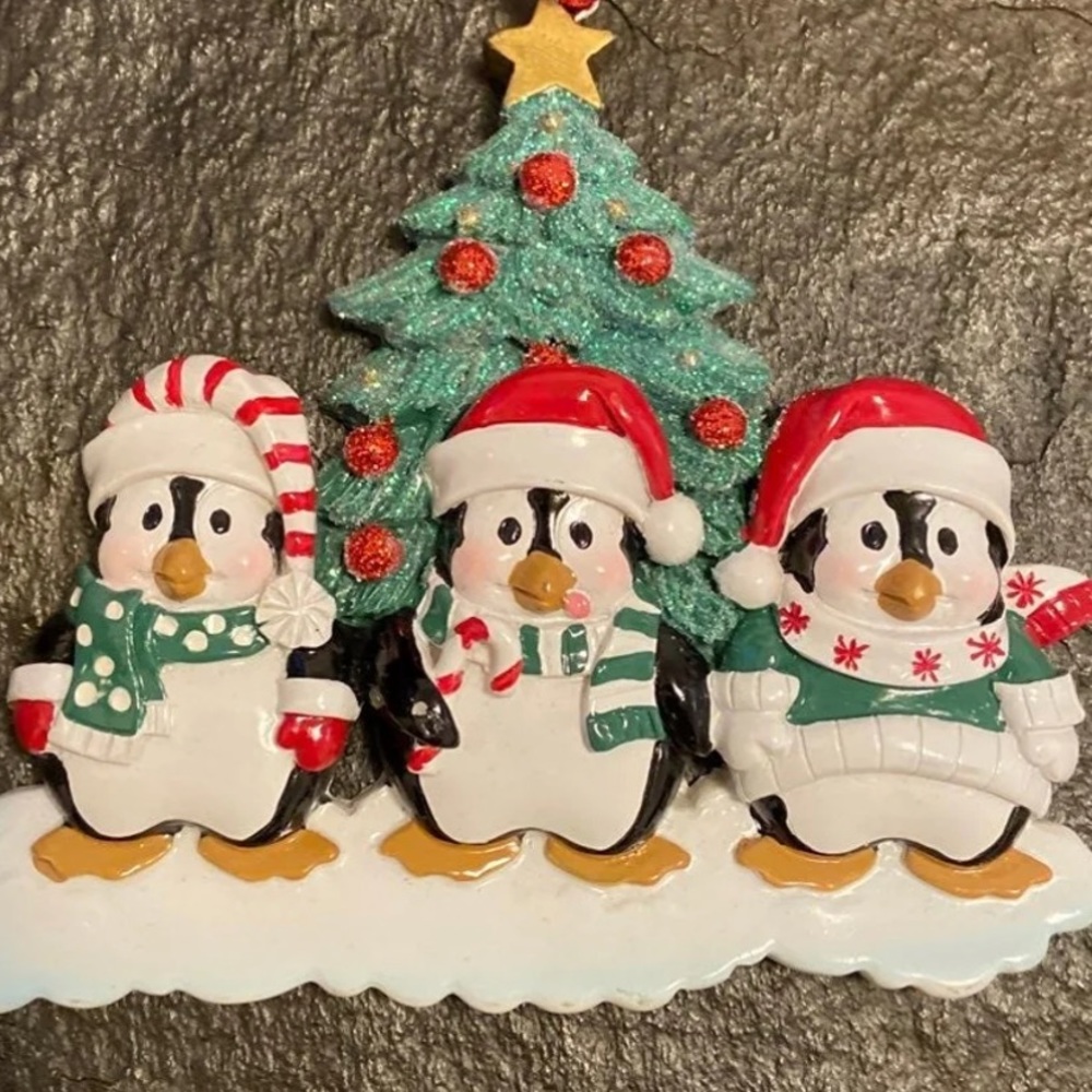 💢POLARX PENGUINS ORNAMENT💢 - Picture 3 of 4